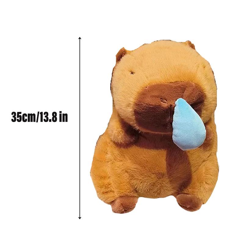 

Ковыряние в носу Капибара Очаровательная Плюшевая Игрушка Кукла Настольный Декор Подарок для Девочек Рождество