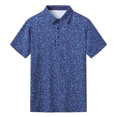 MoFiz Men's Short Sleeve Polo Shirt, Golf Shirt, Plus Sizes, Stylish Casual T-Shirt with Turndown Collar, Soft, Moisture-Wicking, Quick-Drying, Breath