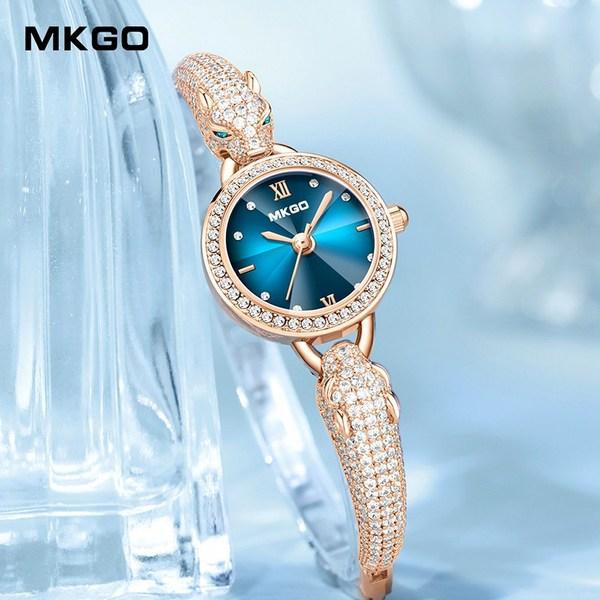 Mokago M8103 Damski zegarek na rękę z bransoletą + bransoletka Clover Zegarek na rękę Modny zegarek Najlepszy zestaw do pakowania prezentów Krajowy AS Dostępny, popularne koreańskie zegarki