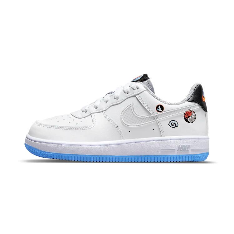 

Новые кроссовки Nike Kids Air Force 1 Sticker DM8091-100 35