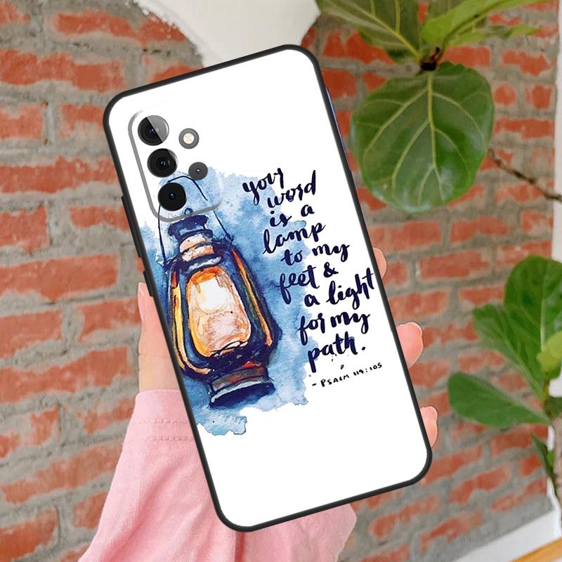 Bible Philippians Jesus Christ Verse Case For Samsung Galaxy A55 A35 A25 A15 A53 A33 A13 A51 A71 A12 A32 A52 A14 A34 A54 Cover