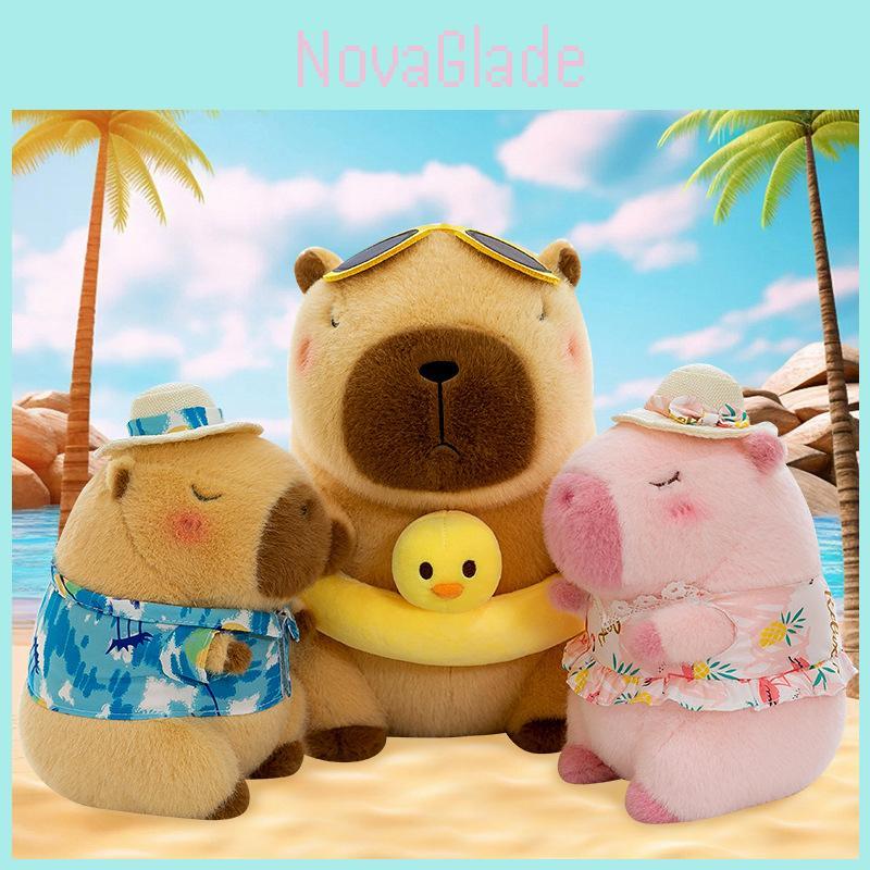 Adorable Capybara Summer Plush Toy Stuffed Animal Doll Perfect Gift For Girls