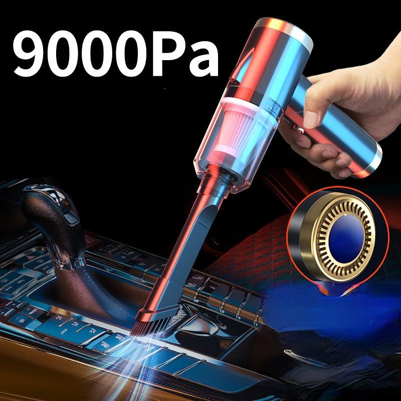 

Беспроводной автомобильный пылесос портативный 9000PA 120 Вт ручной автоматический пылесос двойного назначения для влажной и сухой уборки для офиса, дома, автомобиля