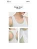 Women's Racerback Yoga Tank with Built-in Bra, Sleeveless Sports Top, Backless Design