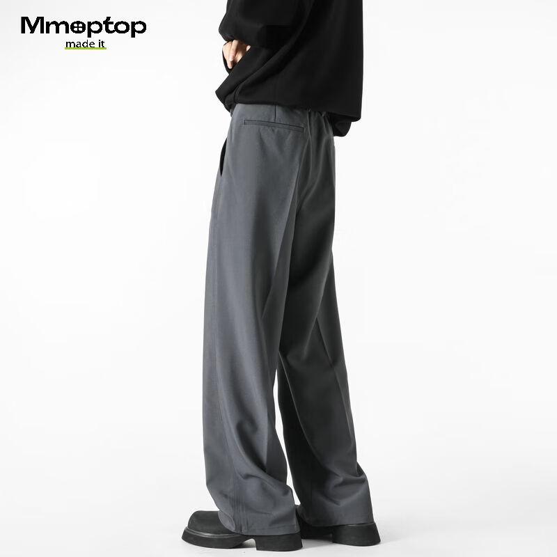 MMOPTOP Men's Retro Style Casual Trousers