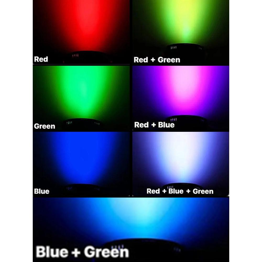 18 Led RGB Light Party Lights Led Disco Light Par Light Portable DJ Lights Slim Stage Lighting Equipment