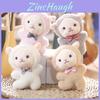 Soft Plush Lamb Keychain Charming Sheep Bag Hanger Cute Stuffed Animal Toy