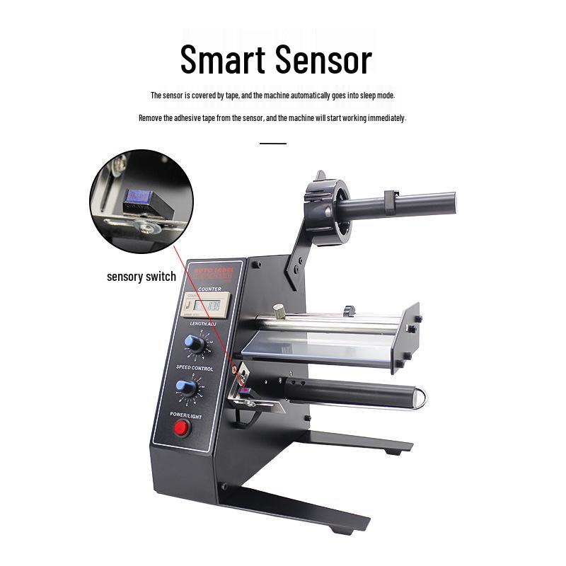 1150D Adjustable Speed Automatic Label Dispenser & Smart Sensor Stripping Machine