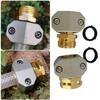2pcs Female And Male Garden Hose Aluminum Garden Hose Hose Fittings Coupler Kits Metal Hose For 5/8 Kitchen Faucets Jy50001