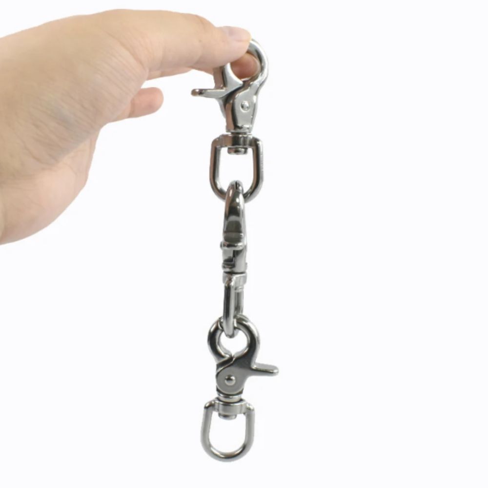 Electroplated Zinc Zinc Alloy Snap Hooks Zinc Zinc Zinc Alloy Material Spring Buckle Backpack Buckle Paracord Lanyard
