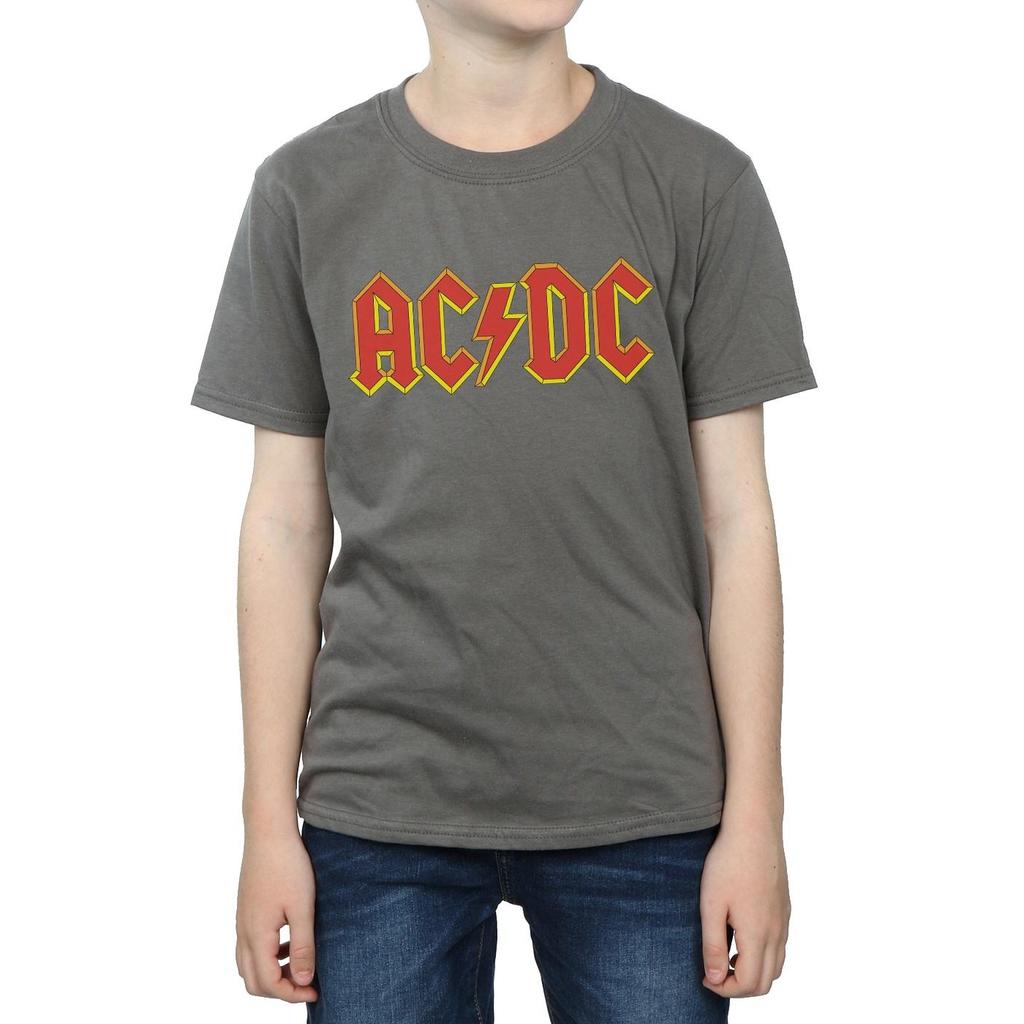 AC/DC Chlapecké bavlněné tričko s logem