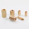 M3  M4 M5 M6 M8 M10 M12 M14 M22 Metric Female Brass Hex Rod Coupler Pipe Fitting Connector Adapter Water Gas Oil