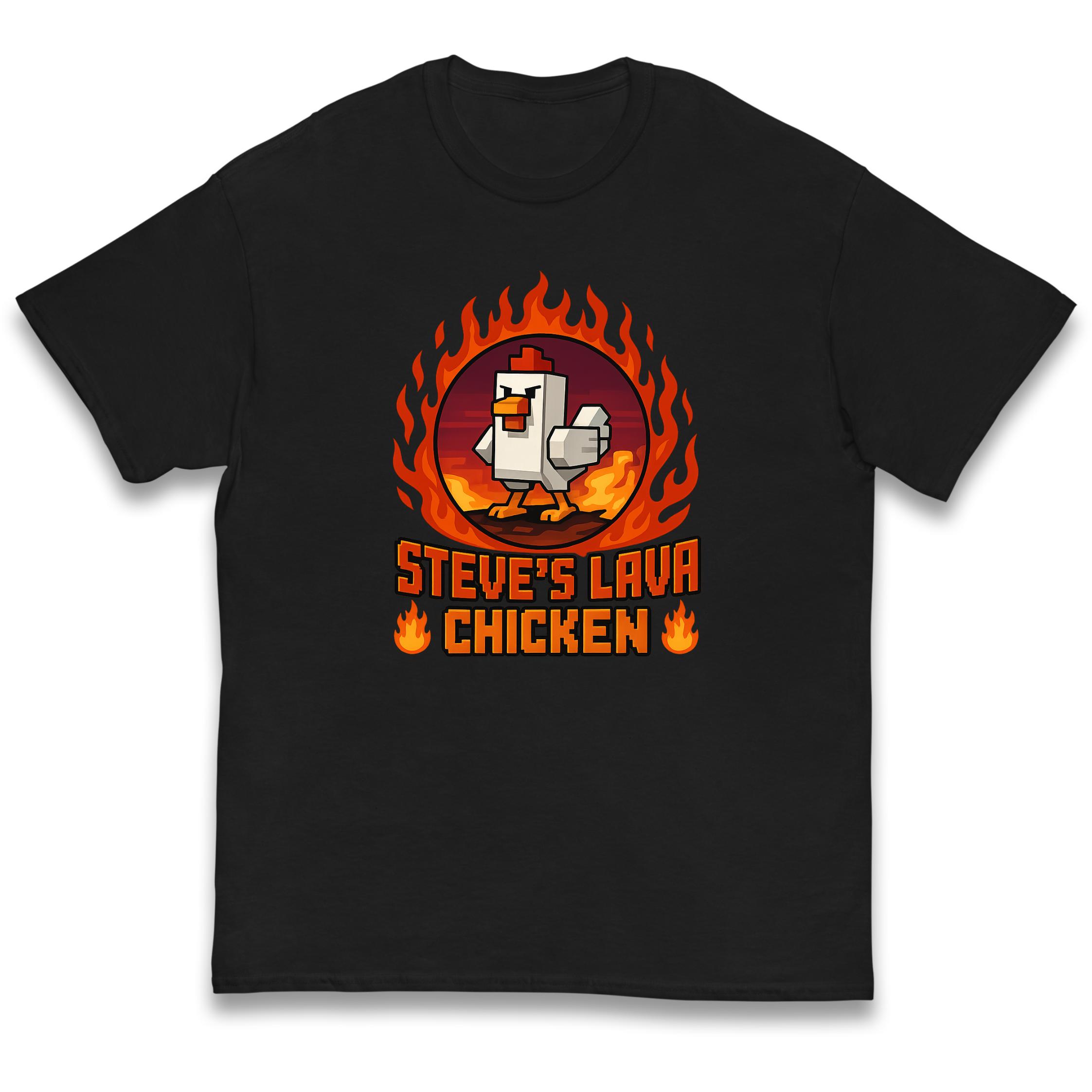 Steve s Lava Chicken Kids T-Shirt 100