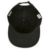 Cooperstown Ballcap New York Black Yankees NY Logo Baseball Cap, Black, Made in USA, Free Size Adjustable Strap Back Hat Unisex