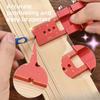 Multifunctional Positioning Marking Ruler Aluminum Alloy Angle Measuring Tool for Woodworking