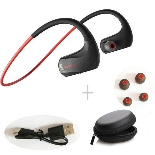 

Беспроводные наушники спортивные Bluetooth наушники IPX7 водонепроницаемые 20 часов воспроизведения для бега AAC беспроводная гарнитура