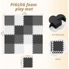 16 Pcs Baby Play Mat for Floor, EVA Foam Baby Play Mat with 0.6 Inch Thick Interlocking Carpet Tiles,Foam Floor Tiles for Babies