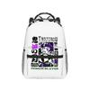 Demon Slayer Anime Backpack Tokitou Muichirou Print Student School Bag Teen Girls Travel Rucksack Casual Daypack Mochila Gift