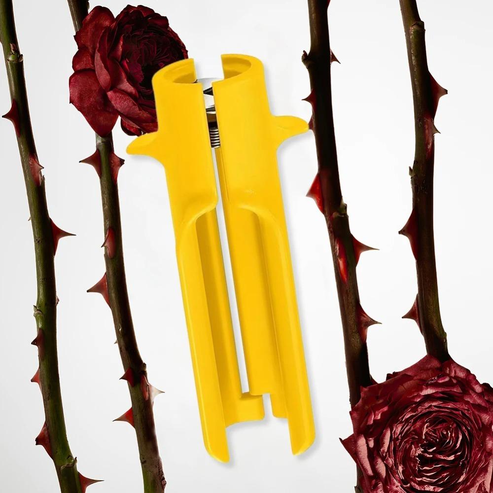 Manual Rose Stem Thorn Stripper Safety Rose Dethorner Tool  Stem Cleaner Florist Tool