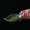 Ceramic Leaf Bowl Dessert Plate Snack Bowl Fruit Plate Dipping Dish Tasting Plate Seasoning Dish Pickled Vegetables Plates Tray