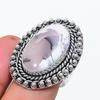 Natural Dendrite Opal Gemstone 925 Sterling Silver Jewelry Ring Size 8.5 U7s41