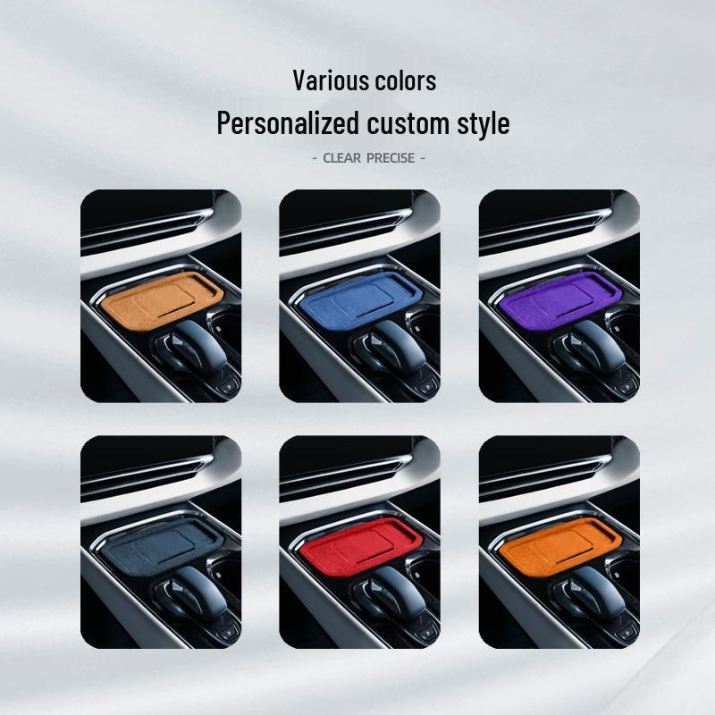 Zeekr 009 Alcantara Suede Wireless Charging Cover - Car Decoration & Protection Accessories