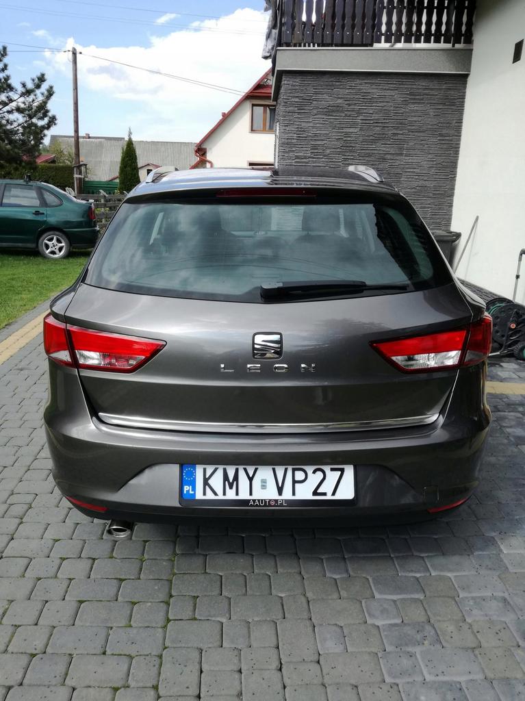 Chromowana Listwa Bagażnika Do Seat Leon Iii St Kombi 5F8 12-20 - Elegancki Detal Dla Twojego Samochodu
