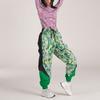 Adidas Tie-Dye Print Lace-Up Vintage Joggers Women Joggers Green HI6064
