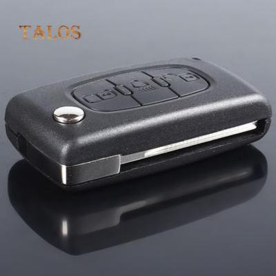 TA 3 Buttons Flip Folding Car Key Fob Shell Cover for Citroen C2 C3 C4 C5 C6 C8