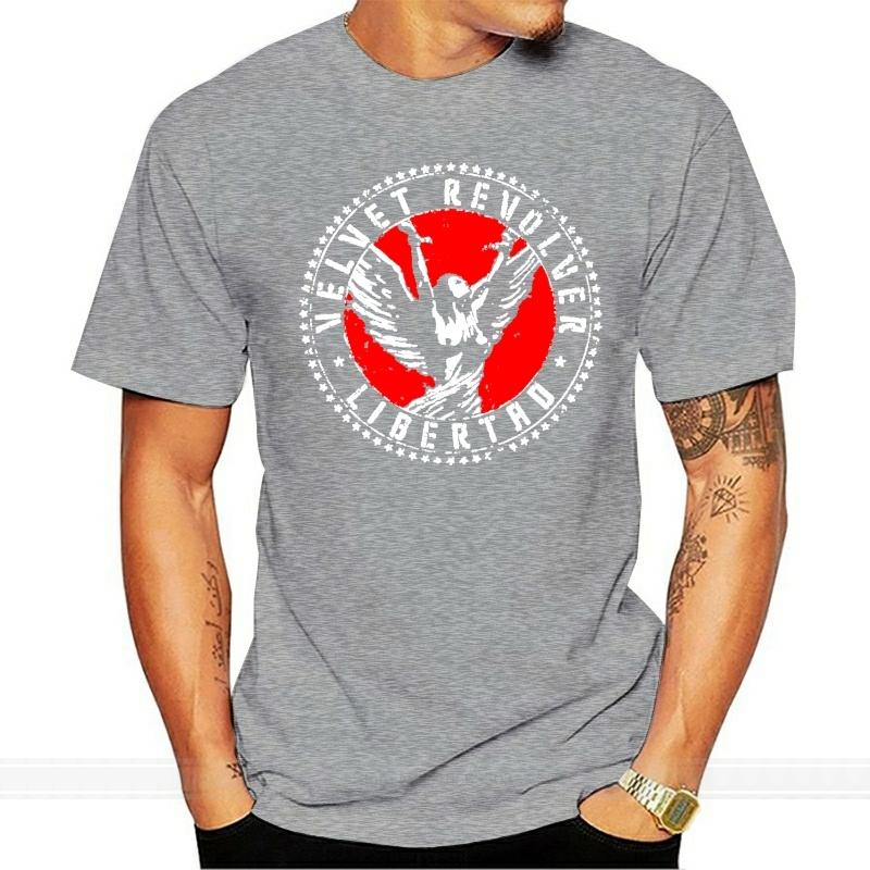 

funny t shirt men novelty tshirt Velvet Revolver Circle Logo Adult Heather 40 Poly Tshirt 3XL