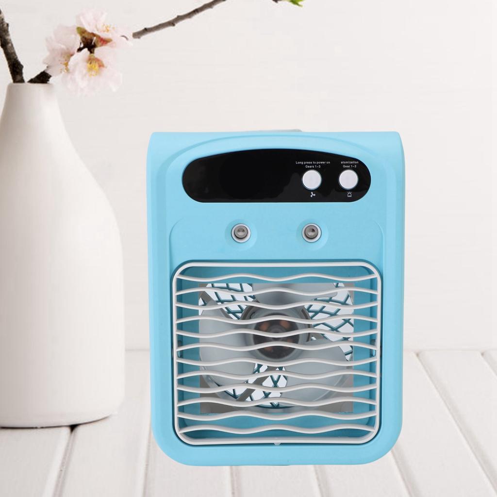 Desktop   Conditioner with Humidifier 1000ml Water   USB Rechargeable Quiet Desk   Cooler for Bedroom Offices