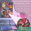 Diamond painting DIY colorful floral and butterfly art kit for home room decoration