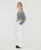 Daiaegeuneol Ribbon Strap Pocket Denim (White)