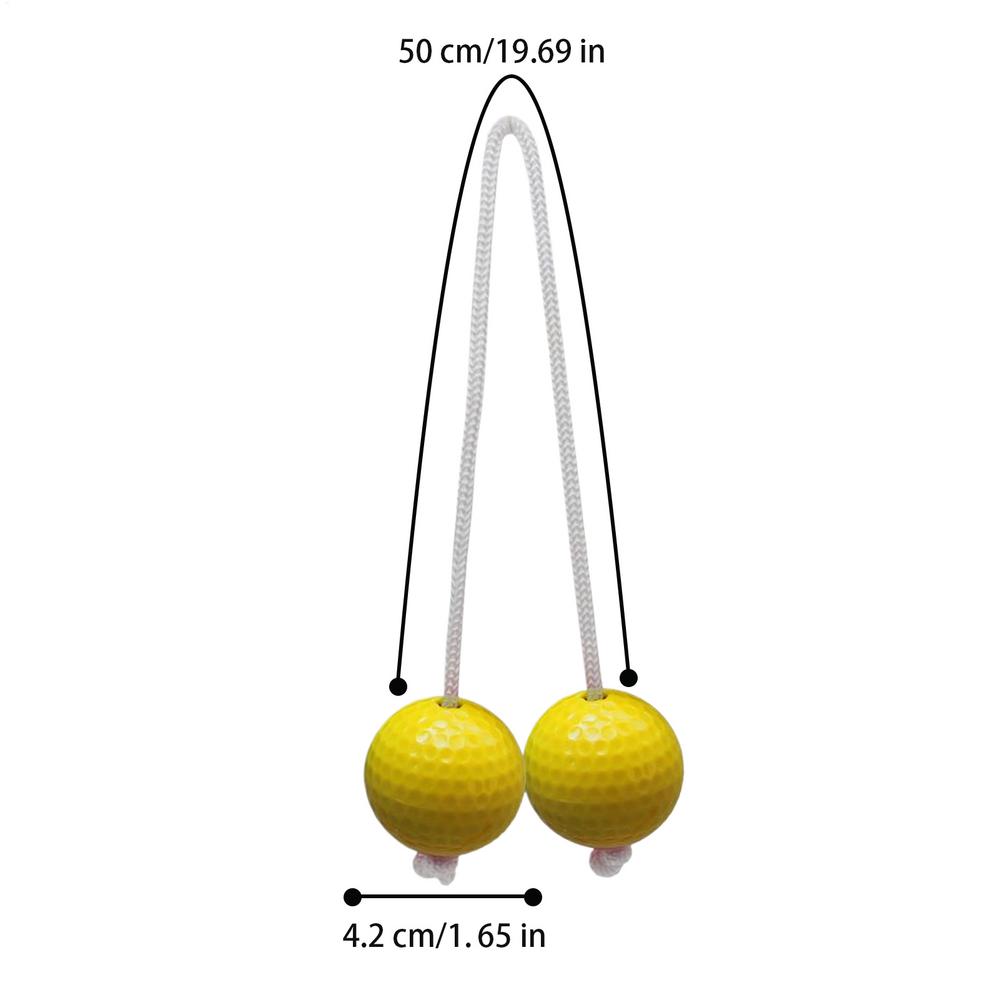 Ladders Ball Replacement Ladders Toss Game Ball Outdoor Hard Golf Training Ball Parent-Child Interaction Portable Exercise Tool