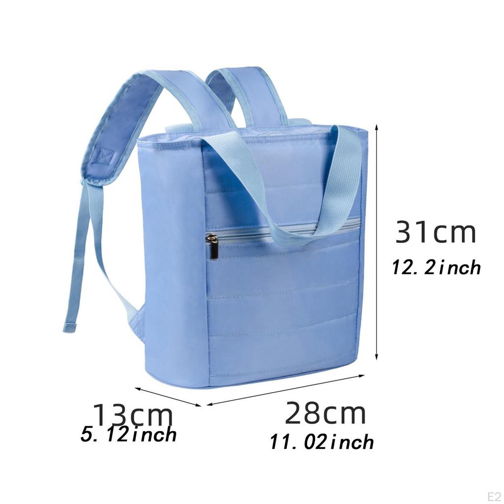 Rucksack Isoliertasche Tragbar Große Kapazität Auslaufsicher Thermische Lunchtasche für Wandern