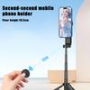 Magnetic Selfie Stick Tripod Small Selfie Stick Tripod Five-section Telescopic Adjustable Pocket-sized Folding Stand for Content