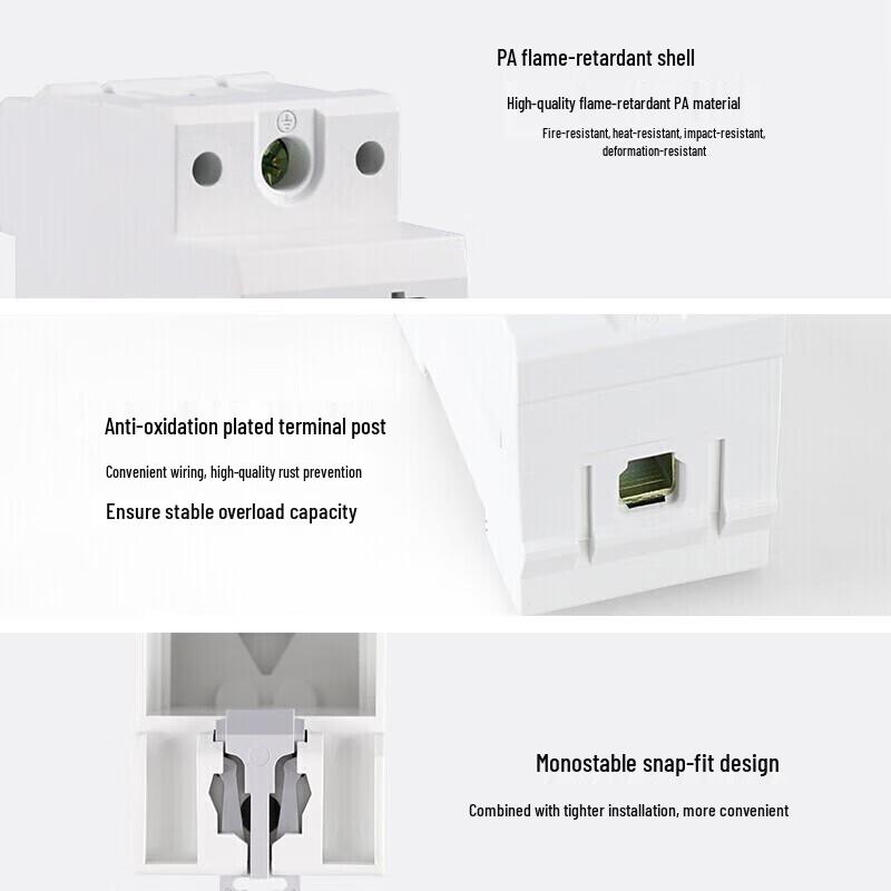 DELIXI DZ47X Modular DIN Rail Socket with MCB
