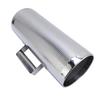 Guiro Instrument 32x13cm Open Design Stainless Steel Guiro Shaker with Scraper for Jazz Band Concert Stage Performance