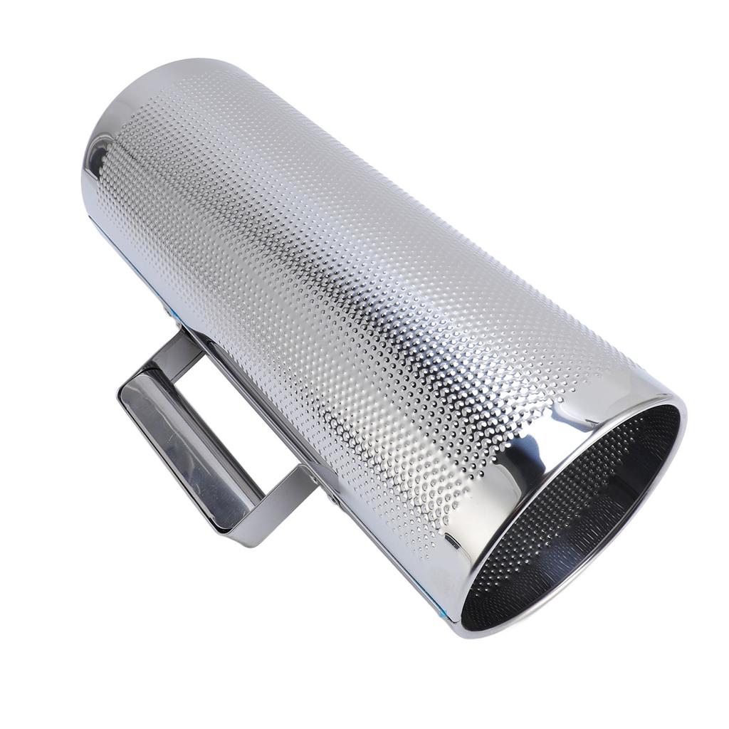 Guiro Instrument 32x13cm Open Design Stainless Steel Guiro Shaker with Scraper for Jazz Band Concert Stage Performance