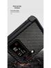 Carbon Fiber Leather Case for Samsung Z Flip7/Z Flip5: Full-Coverage, Anti-Fall Protection for Folding Screen