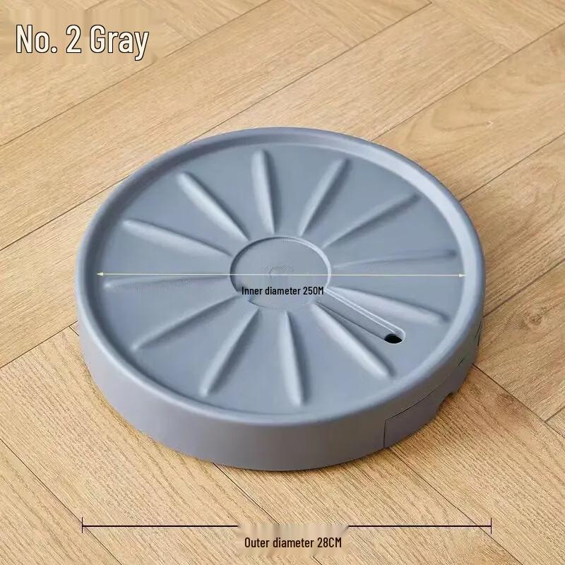 HC Thickened Mobile Flower Pot Tray with Universal Wheels