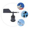 Safe Wind Direction Indicator Plastic Anemometer Tail Fin Accessory Wind Part  Outdoor