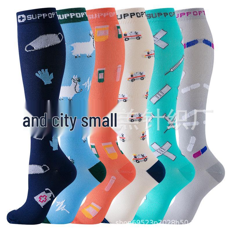 Unisex Cross-Border Sports Compression Running & Jump Rope Calf Socks