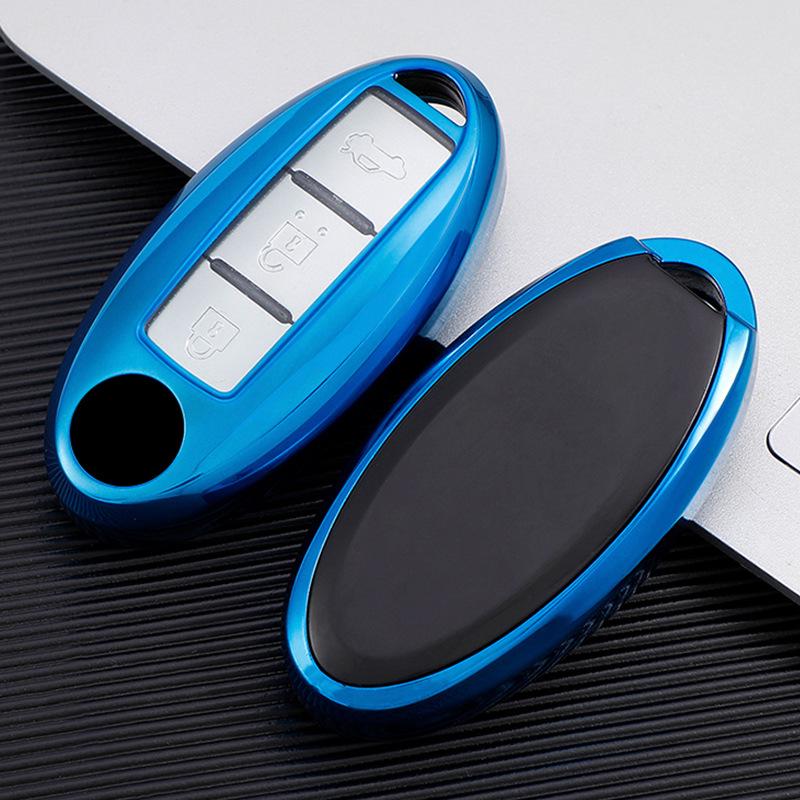 Nissan TPU Car Key Shell for Sylphy, Altima, Qashqai, X-Trail, Terra