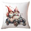 New Valentine's Day Pillow Cute Elf Red Love Living Room Sofa Pillow Cover
