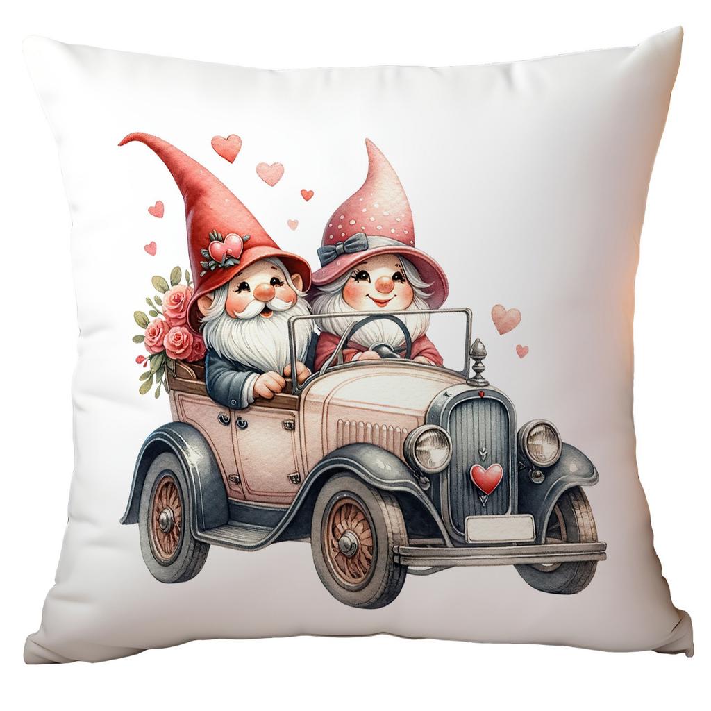 New Valentine's Day Pillow Cute Elf Red Love Living Room Sofa Pillow Cover