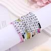 11Pcs Unique Swiftie Bracelets Adjustable Stretch Beaded Beach Bracelets Bohemian Swiftie Letter Bead Wristband Jewelry