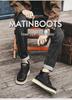 Men's Retro High-Top Leather Martin Boots - Winter Warmth, Thick Sole, Height Increasing, British Style for Autumn Trend.