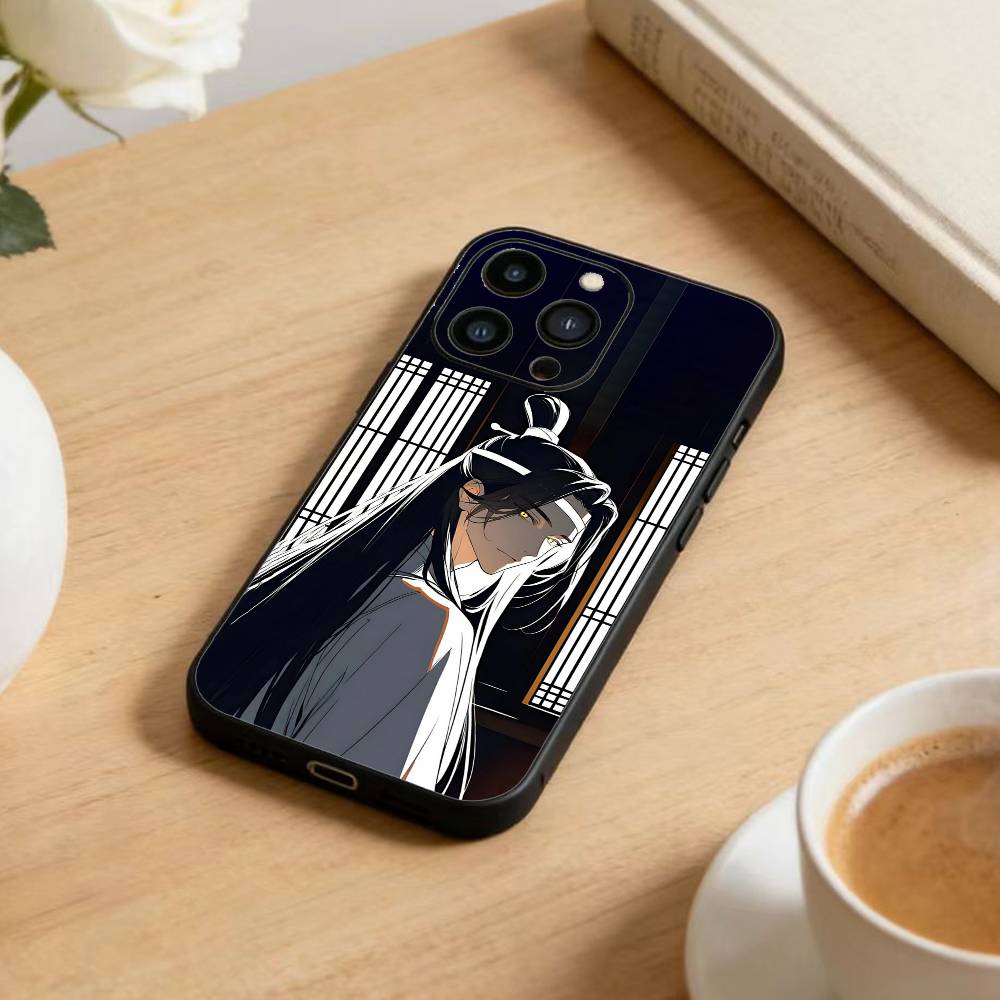 Grandmaster O-Demonic Cultivation Phone Case For iPhone 17 16 15 14 13 12 Max Plus Silicone Black Cover