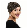 Soft Material Hijab Inner Undercap Stretch Fabric Hair Care Cap Soft Sleep Beanie Cap  Sleep Use